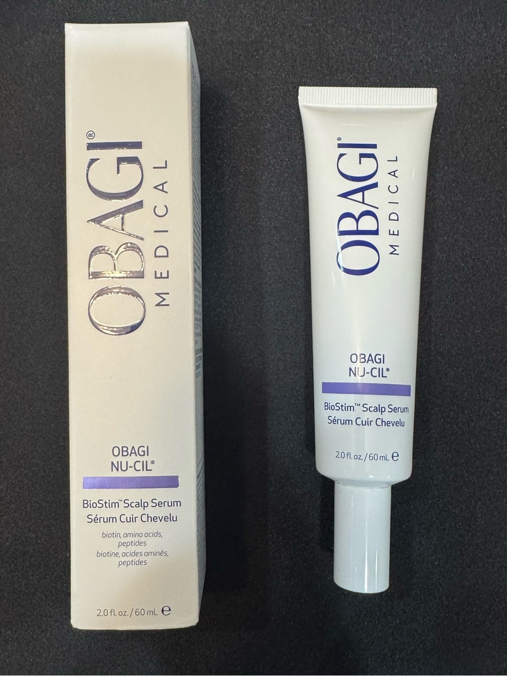 Nu-Cil BioStim Scalp Serum, New in Box